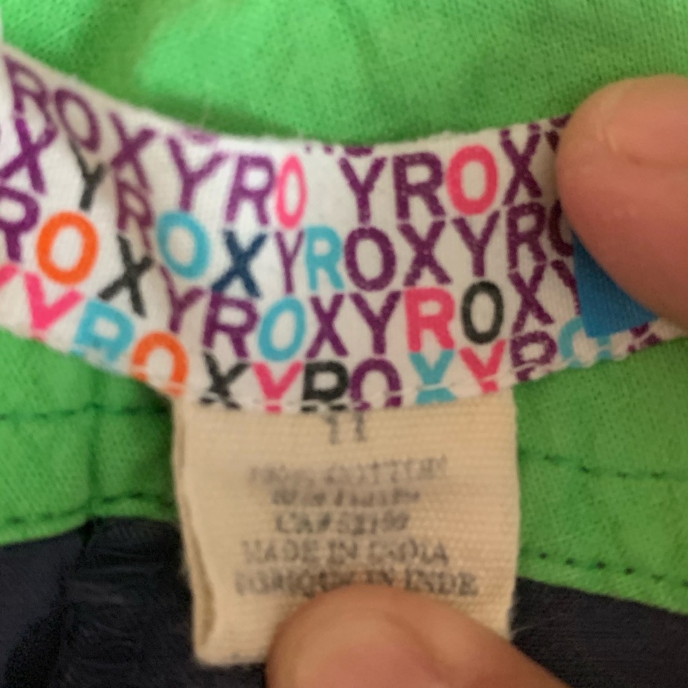 Roxy Bermuda Shorts with Ties on Legs - Picture 14 of 14
